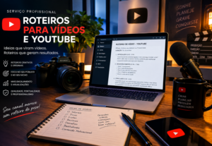 Eu vou criar um roteiro profissional para o YouTube