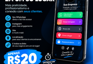 Eu vou Vou criar uma página profissional de links