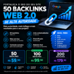 Eu vou 🚀 50 BACKLINKS WEB 2.0