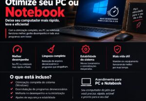 Eu vou fazer a melhor otimização no seu pc ou notebook