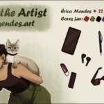 Eu vou ilustrar seus personagens originais