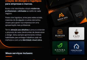 Eu vou Fazer um logotipo/design para sua empresa
