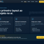 Eu vou criar uma landing page profissional, responsiva