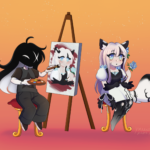 Eu vou fazer uma ilustração chibi do seu personagem
