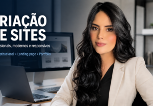Eu vou criar seu site profissional, moderno e responsivo