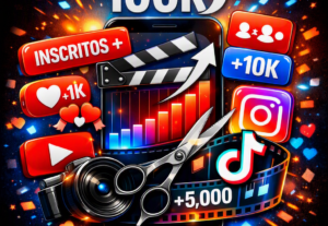 Eu vou Quer destacar seu canal no YouTube, instagram e tikto...