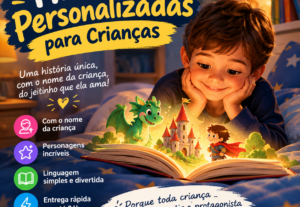 Eu vou Vou fazer uma história infantil com nome do seu filho