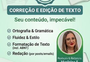 Eu vou Revisar, corrigir e formatar seu texto com perfeição