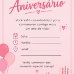 Eu vou Fazer seu designs de aniversário e convites