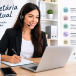 Eu vou ser sua secretária virtual enquanto você não tem temp...