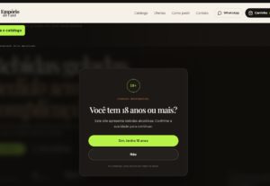 Eu vou Vou criar um site para sua loja de bebidas