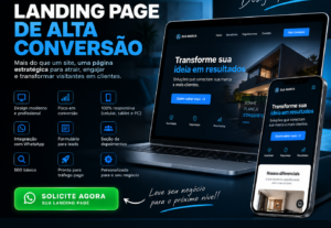 Eu vou Crio Landing Page Profissional de Alta Conversão