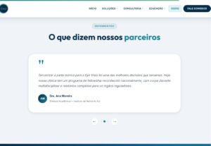 Eu vou fazer uma landing page perfeito pra sua empresa