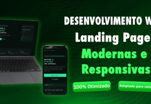 Eu vou criar uma landing page moderna e responsiva