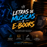 Eu vou Criou letras de músicas e-book e sites pra você
