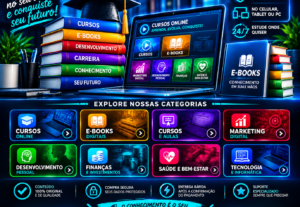 Eu vou te ensinar a ter centenas de cursos de varios nichos