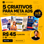 Eu vou fazer criativos estáticos que convertem