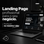 Eu vou fazer sua landing page em 1 dia.