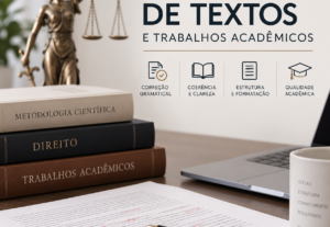 Eu vou revisar seu texto, TCC ou trabalho acadêmico