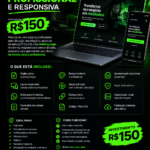 Eu vou criar uma landing page profissional e responsiva