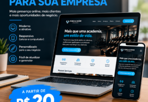 Eu vou um site profissional para sua empresa