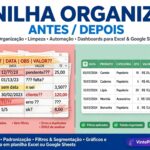 Eu vou Criar ou organizar planilhas