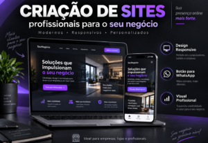 Eu vou criar um site profissional para o seu negócio