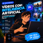 Eu vou fazer vídeos com ia
