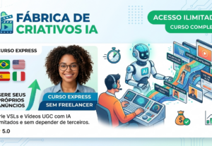 Eu vou Te ensinar a criar vídeos UGC e VSLs de alta conversã...