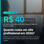 Eu vou criar seu site institucional de ate 5 paginas