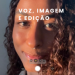 Eu vou dar voz e imagem editada para seu produto/serviço.