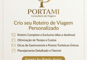 Eu vou criar um roteiro de viagem personalizado para você