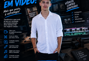 Eu vou Fazer vídeos ou cortes para o seu comércio/rede socia...