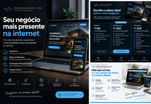 Eu vou Vou criar um site profissional e responsivo.