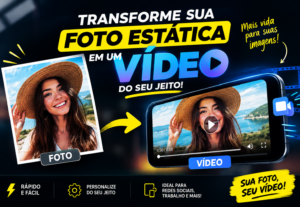 Eu vou te ensinar fazer fotos animadas usando apenas ia
