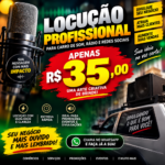 Eu vou Criar um áudio personalizado para seu comércio