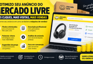 Eu vou otimizo seu anúncio do Mercado Livre