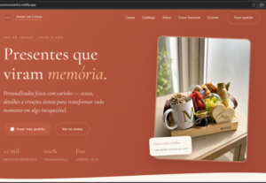 Eu vou fazer seu site profissional