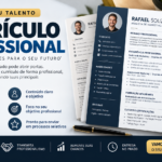Eu vou criar um currículo profissional e atrativo