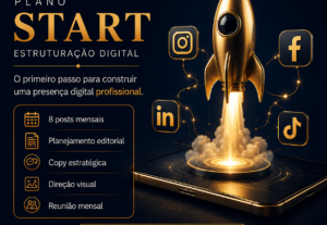 Eu vou fazer a gestão completa da sua rede social