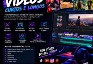 Eu vou fazer a melhor edição do seu video