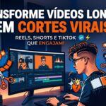Eu vou Criar cortes do seu vídeo que vão gerar alcance