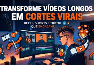 Eu vou Criar cortes do seu vídeo que vão gerar alcance