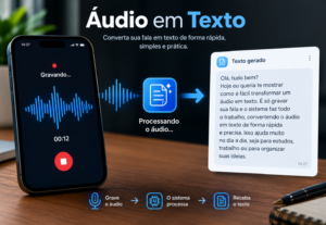 Eu vou Transcrever o seu áudio em até 2 dias