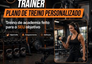 Eu vou criar um plano de treino academia para você.