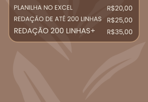 Eu vou fazer uma redação sobre qualquer tema para você