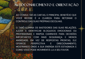 Eu vou fazer uma leitura de tarô para você