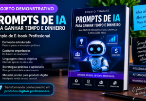 Eu vou criar um e-book profissional personalizado