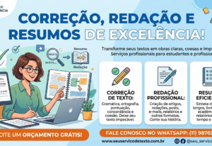 Eu vou Corrigir e resumir e aperfeiçoar os textos