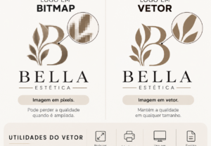 Eu vou vetorizar e aprimorar sua logo